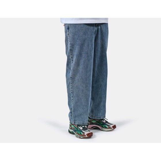 Polar Big Boy Pants Heavy Washed Blue
