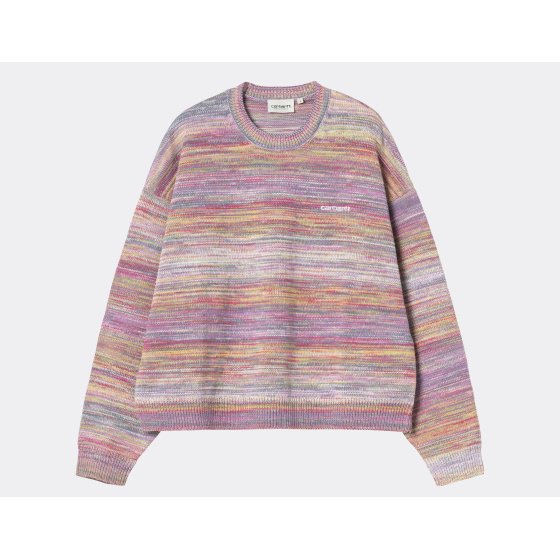 Carhartt WIP W Keenan Sweater Gradient Gentle Purple