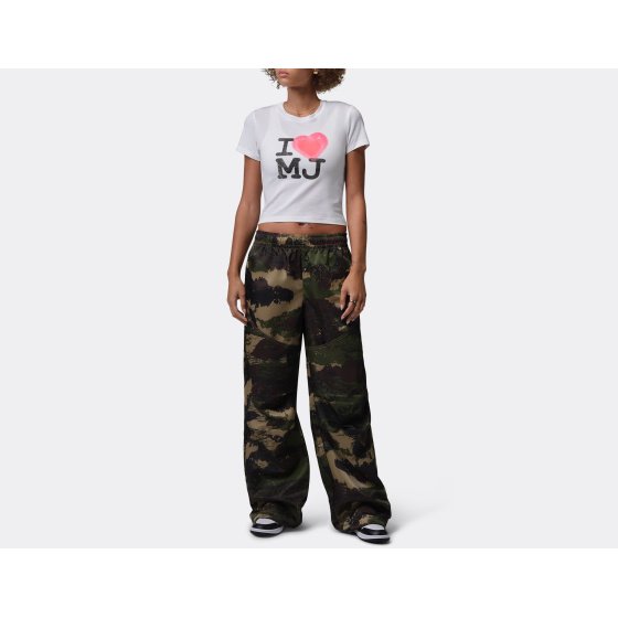 Jordan W I Love MJ T-Shirt White
