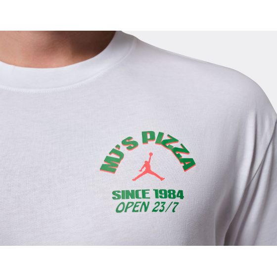 Jordan MJ’S Pizza T-Shirt White