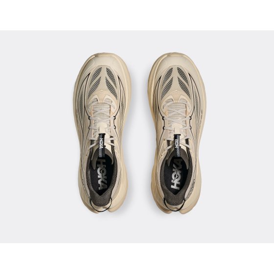 Hoka Mach Remastered Eggshell Asphalt Grey