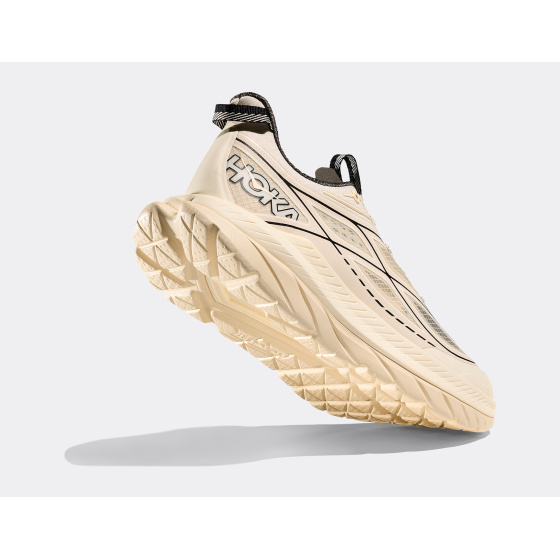 Hoka Mach Remastered Eggshell Asphalt Grey