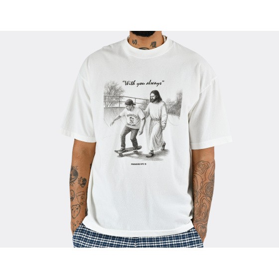 Paradise With You Always T-Shirt Off White