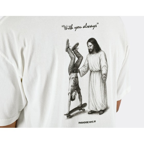 Paradise With You Always T-Shirt Off White