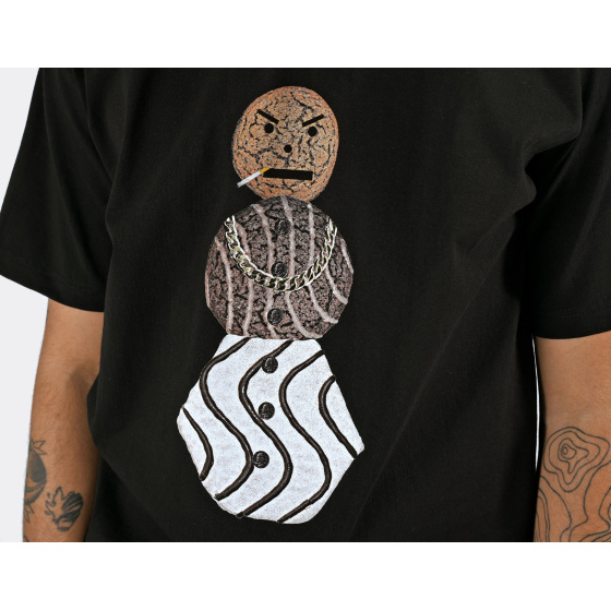 Quartersnacks Big Snackman T-Shirt Black