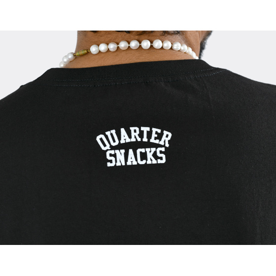 Quartersnacks Big Snackman T-Shirt Black