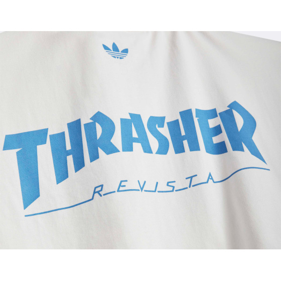 adidas Skateboarding T-shirt Thrasher AFA White