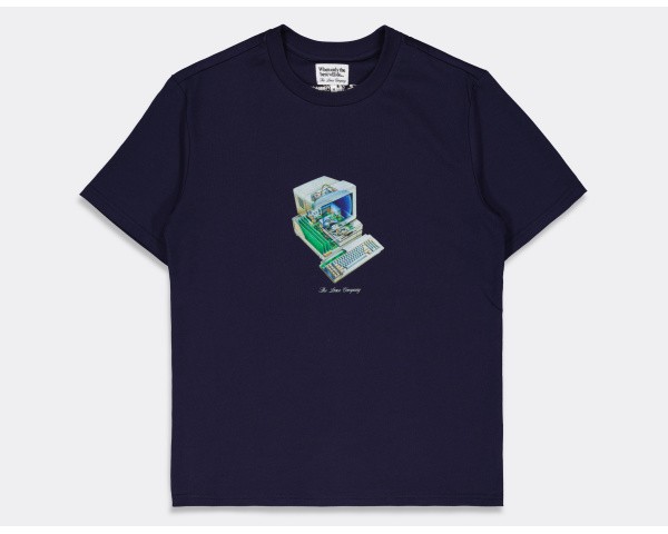 The Loose Company Computer T-Shirt Navy