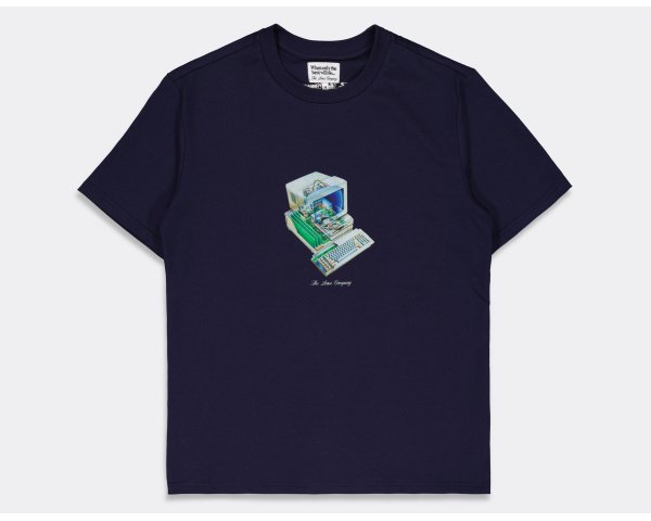 The Loose Company Computer T-Shirt Navy