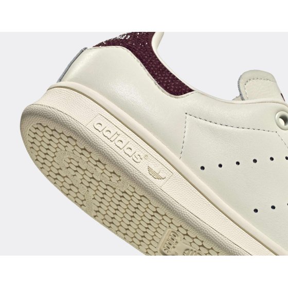 adidas W Stan Smith Off White Maroon