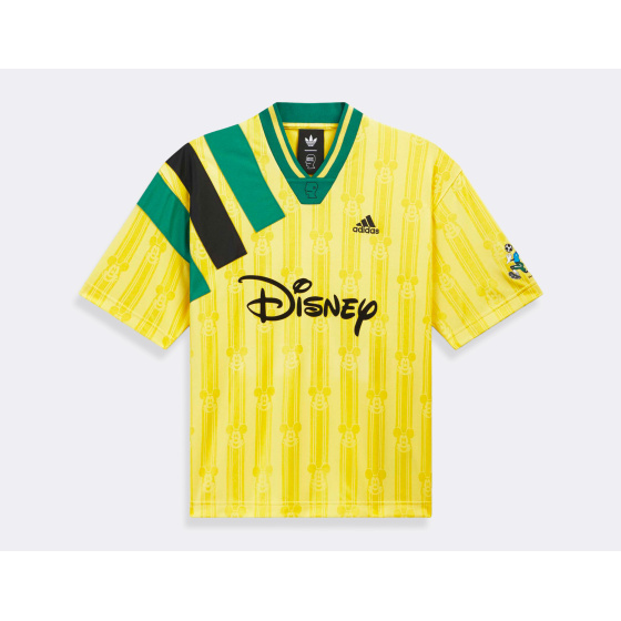 adidas Brain Dead Disney Football Jersey Bold Gold
