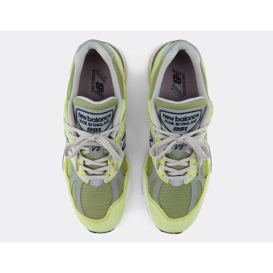 New Balance 991 V2 Green Banana Made in UK