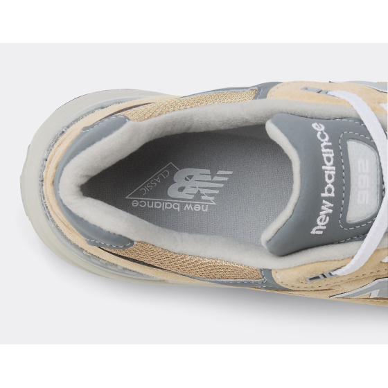 New Balance 992 Tan Grey Made in USA