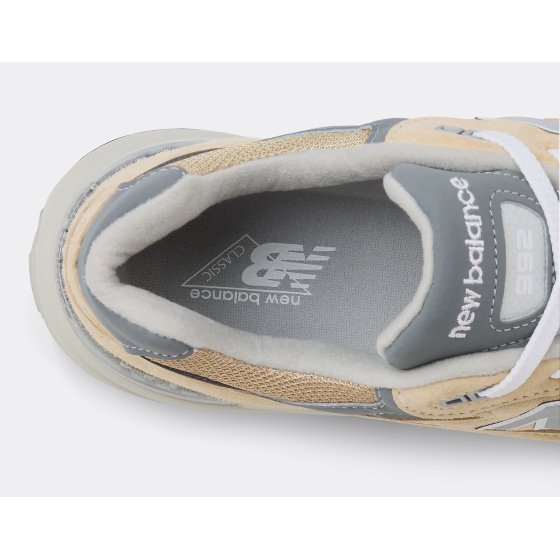 New Balance 992 Tan Grey Made in USA