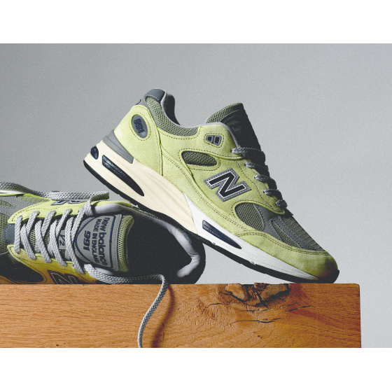New Balance 991 V2 Green Banana Made in UK