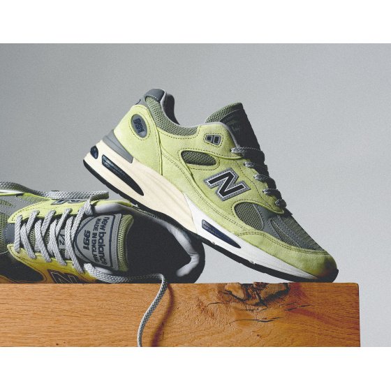 New Balance 991 V2 Green Banana Made in UK