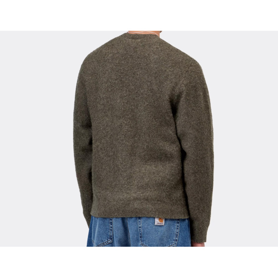 Carhartt WIP Curtis Sweater Tangled Shungite