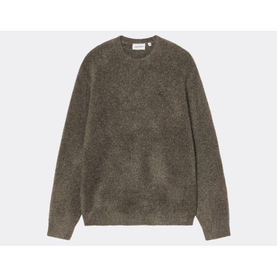 Carhartt WIP Curtis Sweater Tangled Shungite
