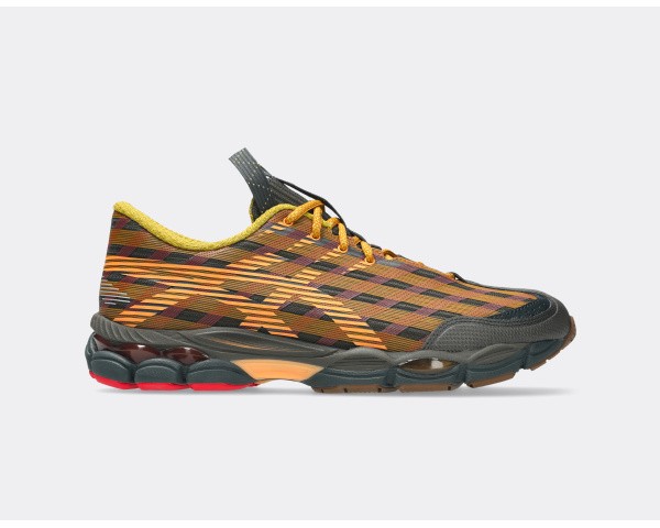 Asics US8-S Gel-SJ33 Black Coffee Orange Lily