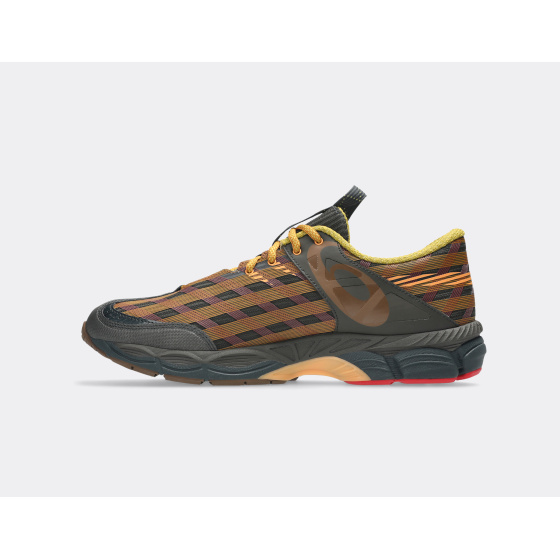 Asics US8-S Gel-SJ33 Black Coffee Orange Lily