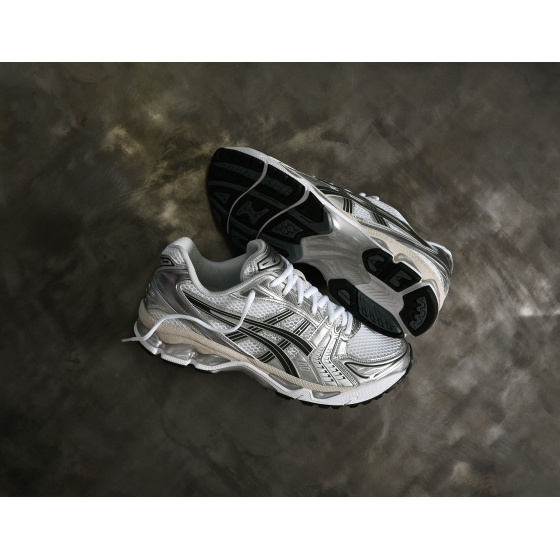 Asics Gel-Kayano 14 White Graphite Grey