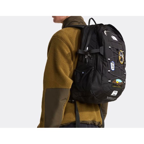 The North Face Borealis Classic Patch Backpack Black