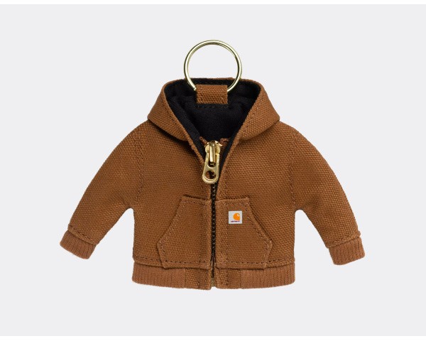 Carhartt WIP Active Jacket Keychain Hamilton Brown
