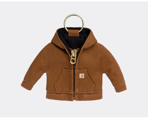 Carhartt WIP Active Jacket Keychain Hamilton Brown