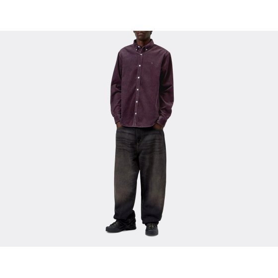 Carhartt WIP Madison Cord Shirt Cozy Purple