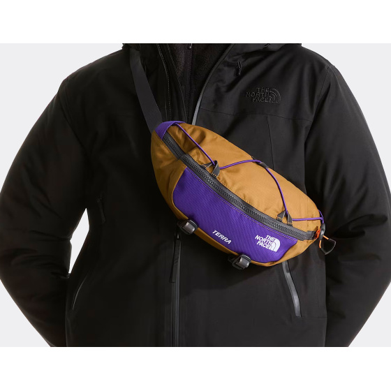 The North Face Terra 3-Litre Bum Bag Utility Brown Peak Purple