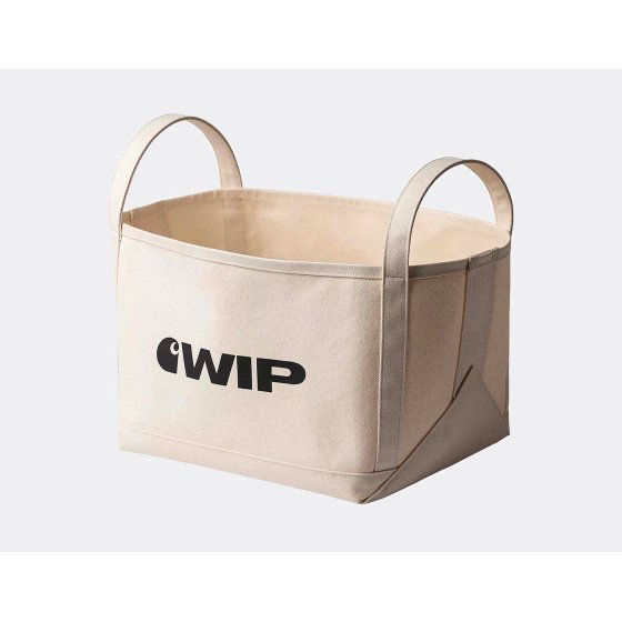 Carhartt WIP Magazine Canvas Basket Natural