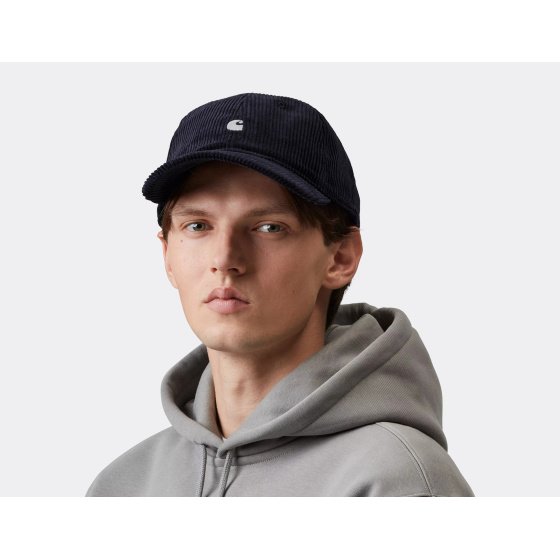 Carhartt WIP Harlem Cap Dark Navy White