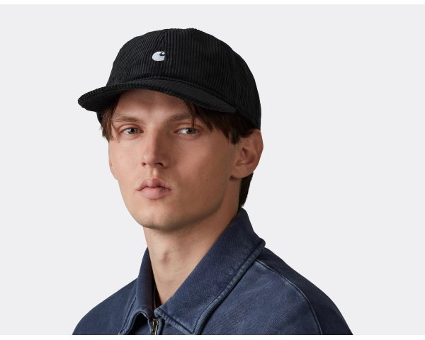 Carhartt WIP Harlem Cap Black White