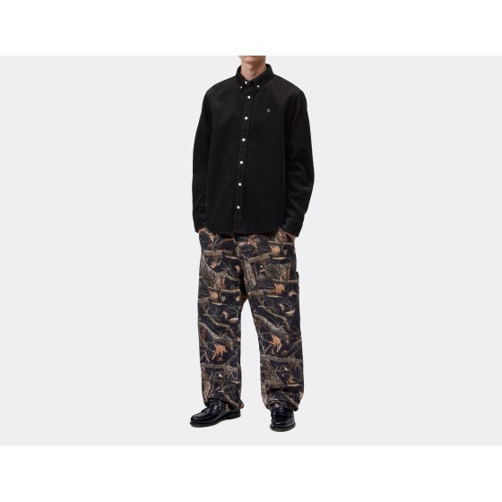 Carhartt WIP Madison Cord Shirt Soot