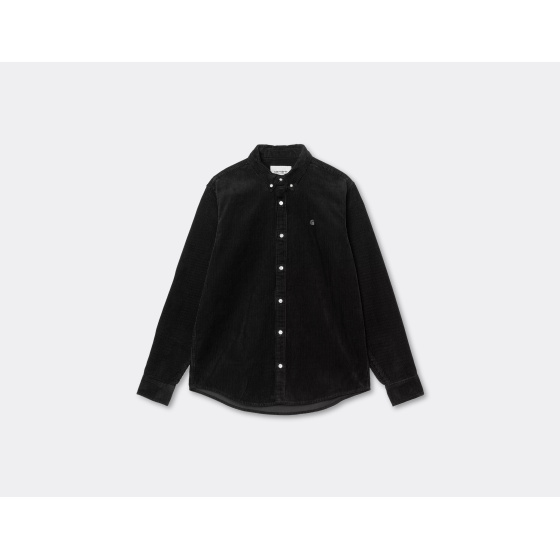 Carhartt WIP Madison Cord Shirt Soot