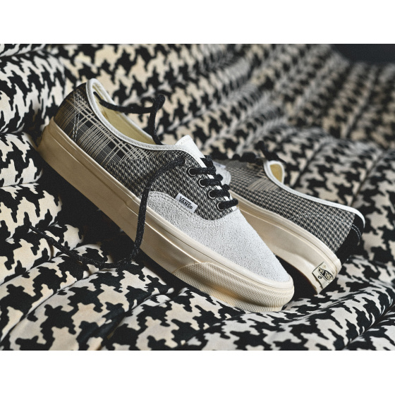 Vans LX Authentic 44 Herringbone White