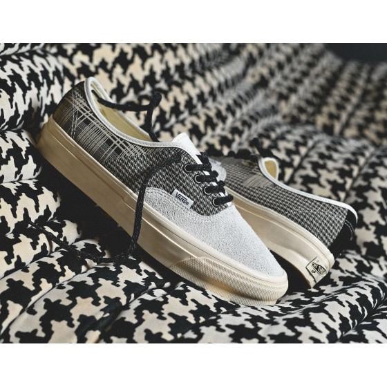 Vans LX Authentic 44 Herringbone White
