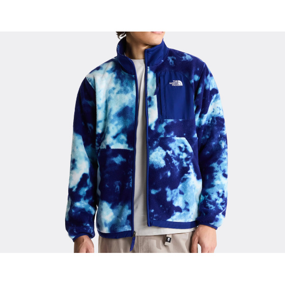 The North Face Yumiori Off Peak Printed Fleece Jacket Bold Blue