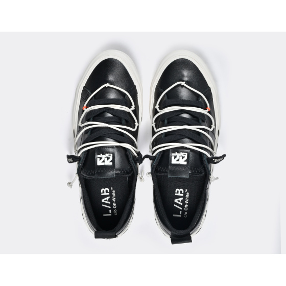 L/AB c/o Off-White L/AB Tape Leather Black