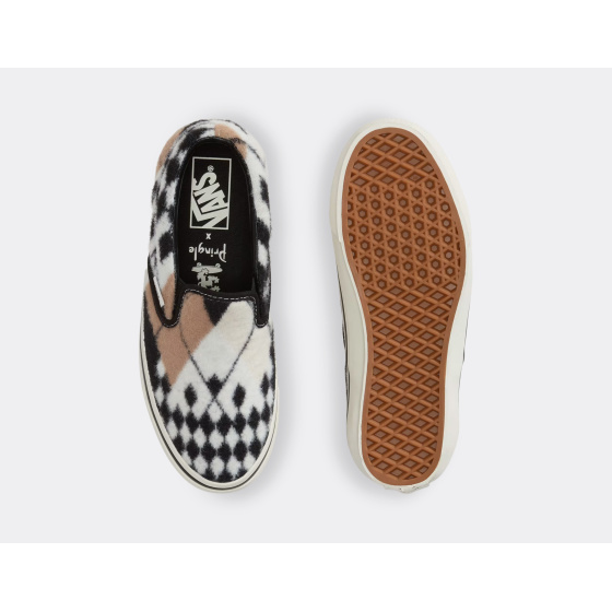 Vans LX Classic Slip-On 98 Pringle Black Marshmallow