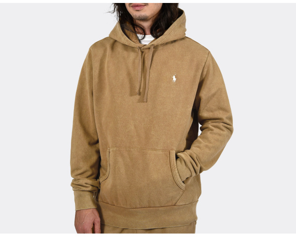 Polo Ralph Lauren Loopback Fleece Hoodie Rustic Tan