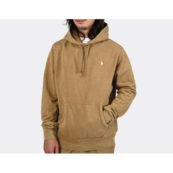 Polo Ralph Lauren Loopback Fleece Hoodie Rustic Tan