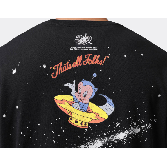 Jordan Flight Space Jam Vault 1996 T-Shirt Black