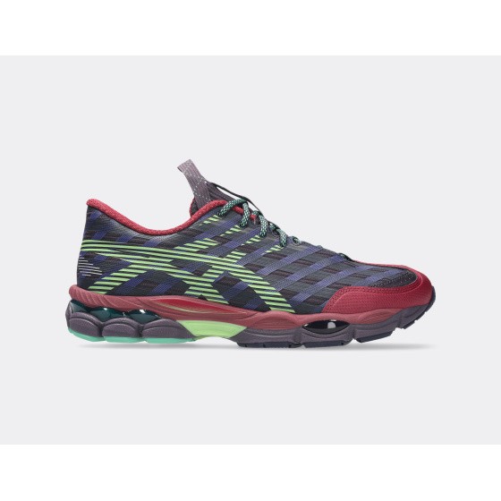 Asics US8-S Gel-SJ33 Deep Plum Fresh Grass