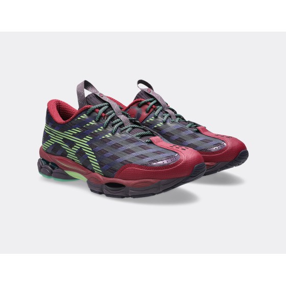 Asics US8-S Gel-SJ33 Deep Plum Fresh Grass