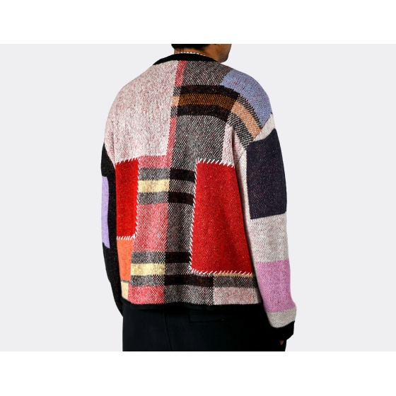 Awake NY Patchwork Sweater Multicolor