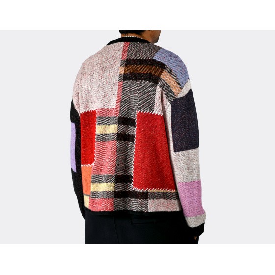 Awake NY Patchwork Sweater Multicolor
