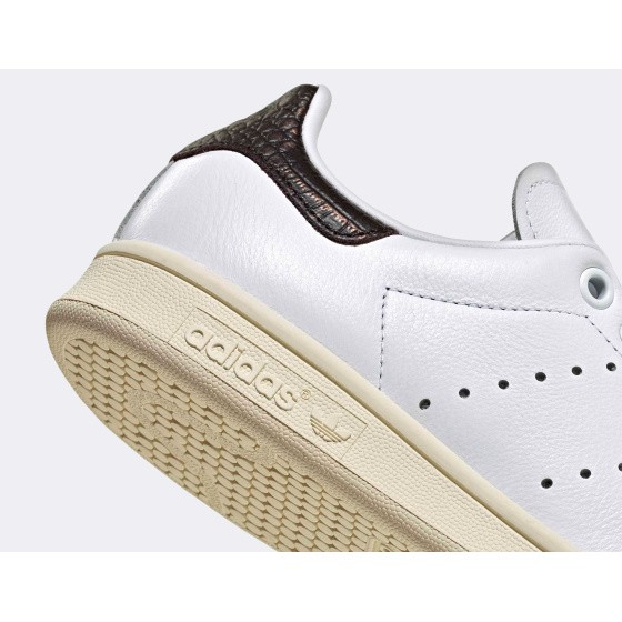 adidas W Stan Smith Croc Skin Cloud White Aurora Coffee