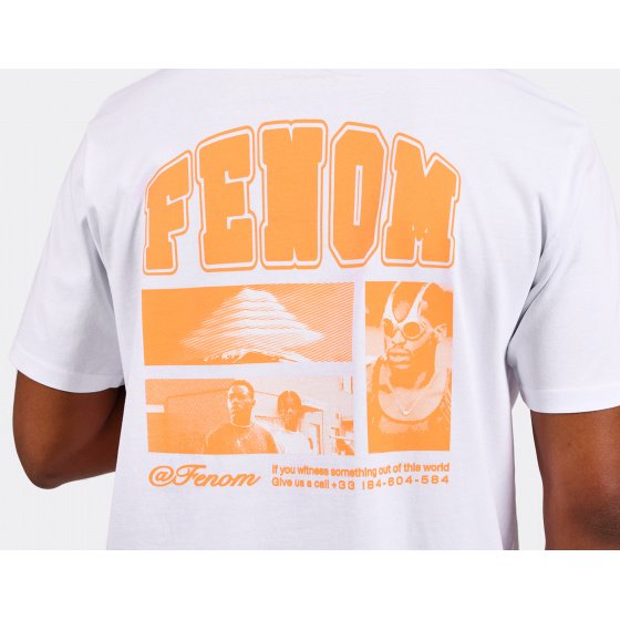 Fenom Give Us A Call T-Shirt - White
