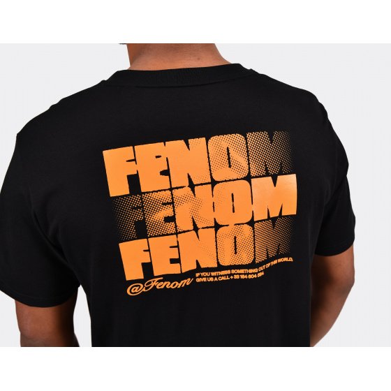Fenom Tri-Logo T-Shirt - Black